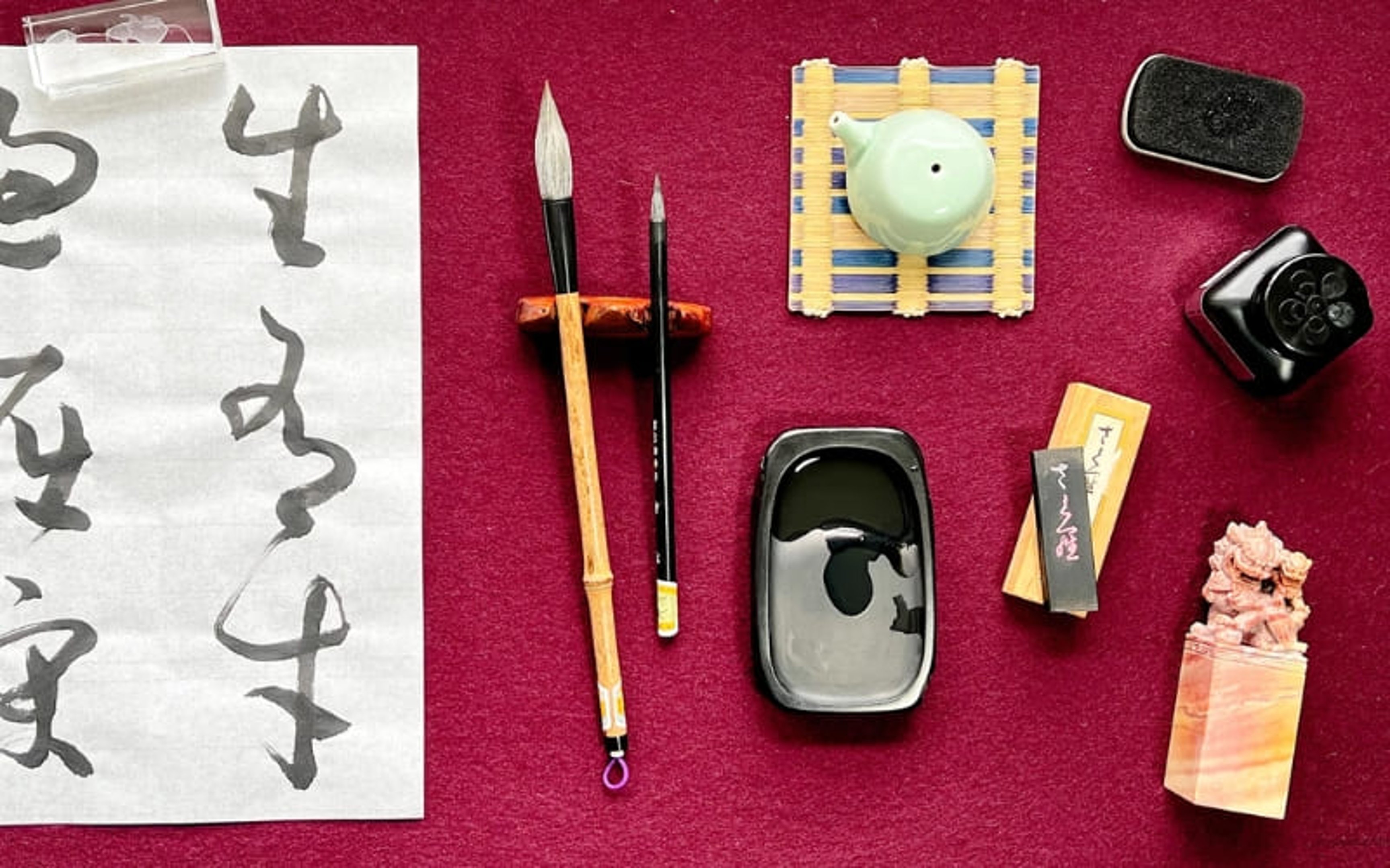 Shodo calligraphy set is what to buy in japan