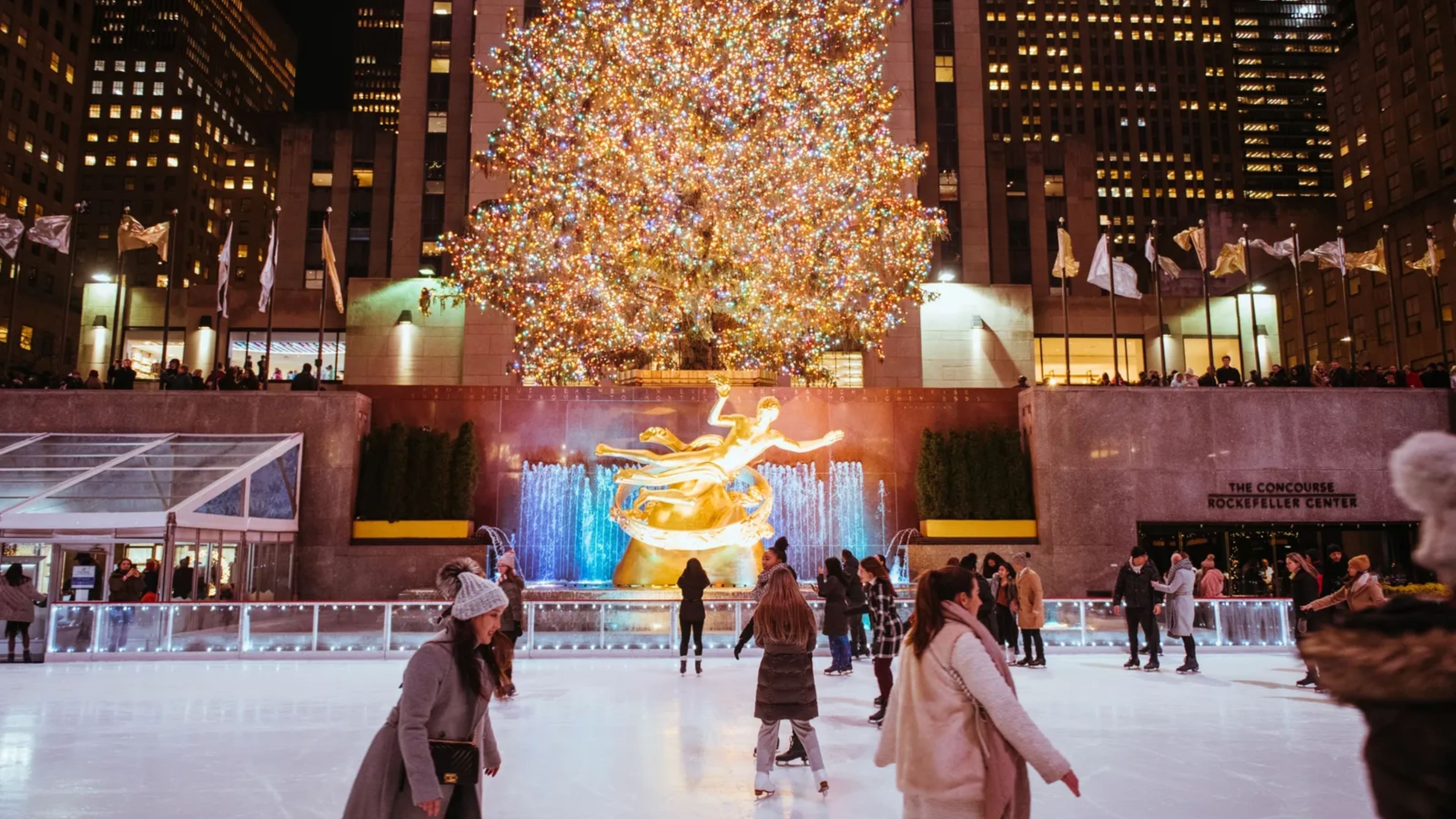 things to do in NYC during Christmas - Ice skating​