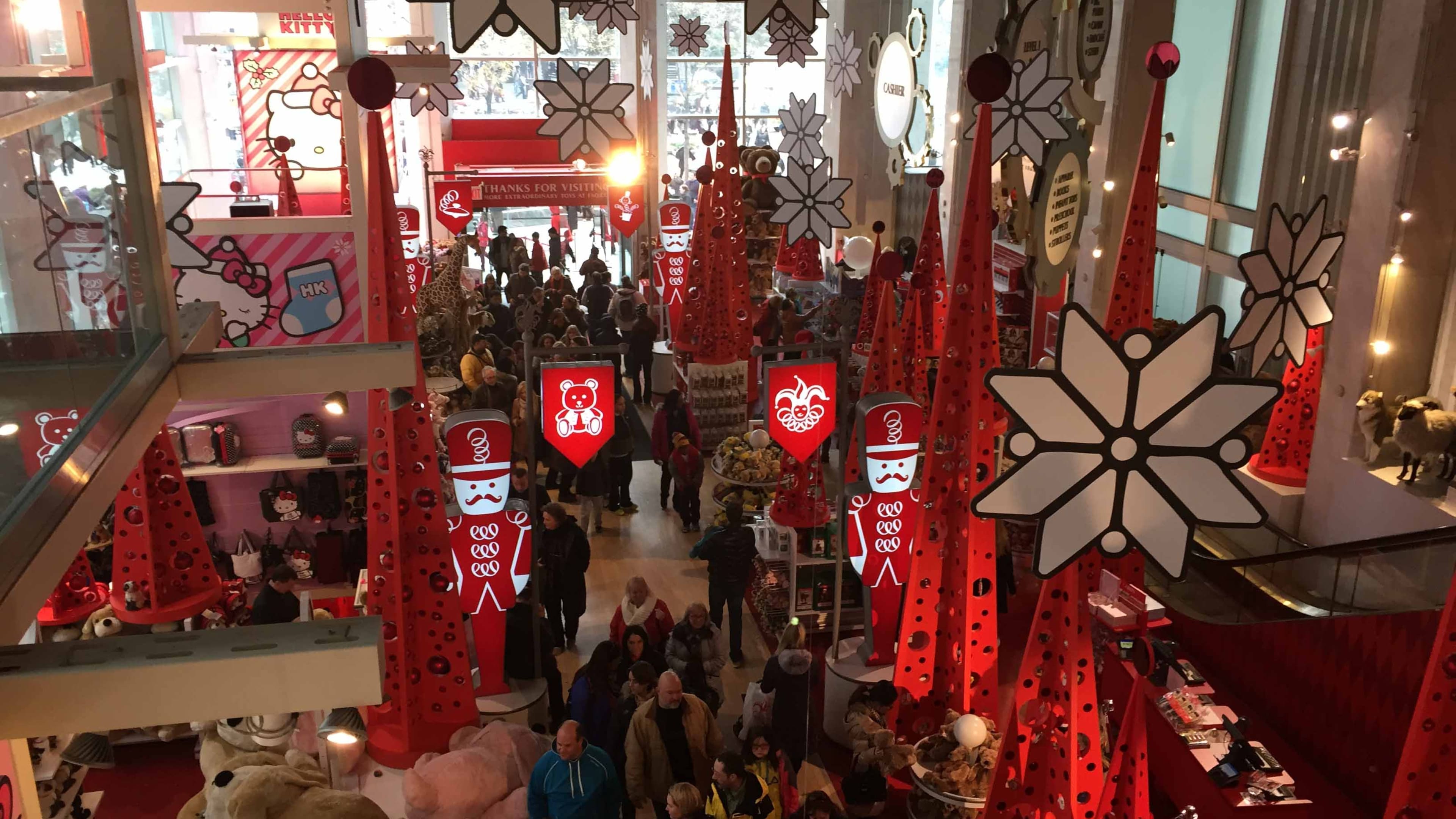 Christmas things to do in NYC - visit FAO Schwarz