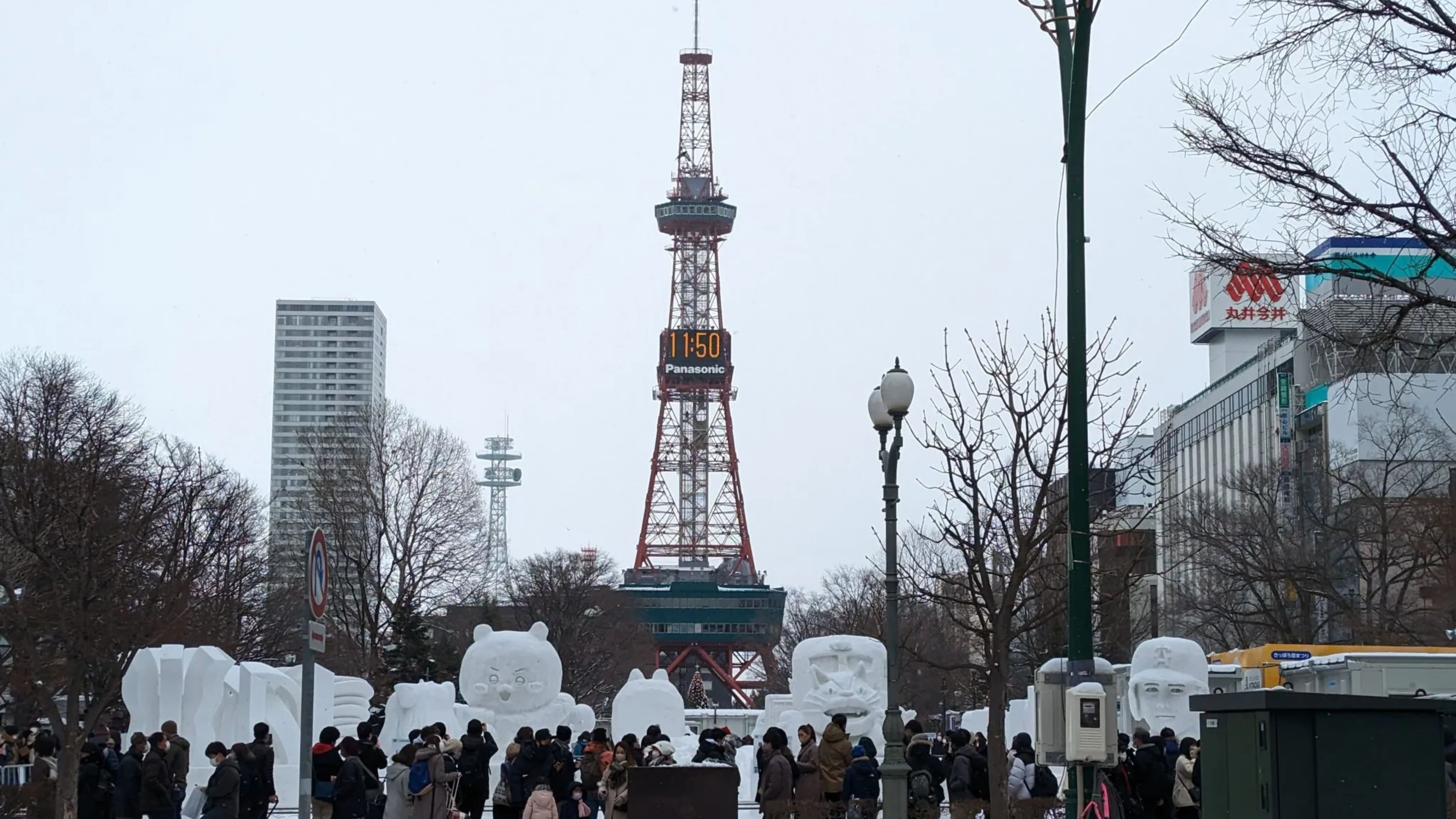 Odori Park Area is where to stay near snow festival in sapporo