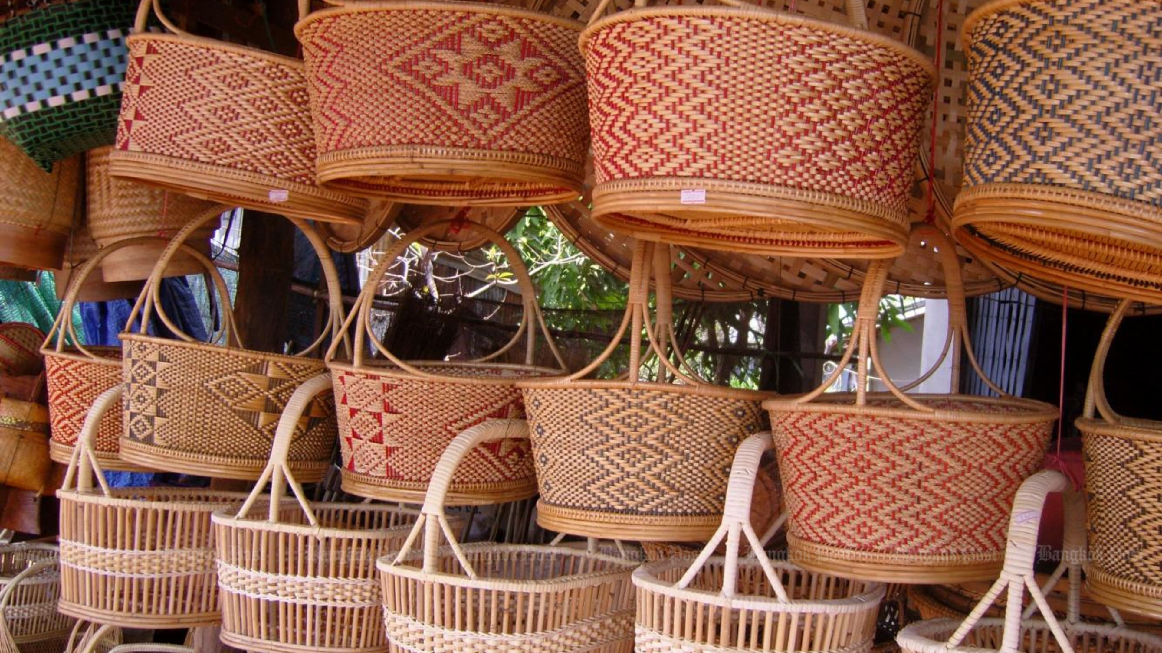 Wickerwork is what to buy in thailand for souvenirs