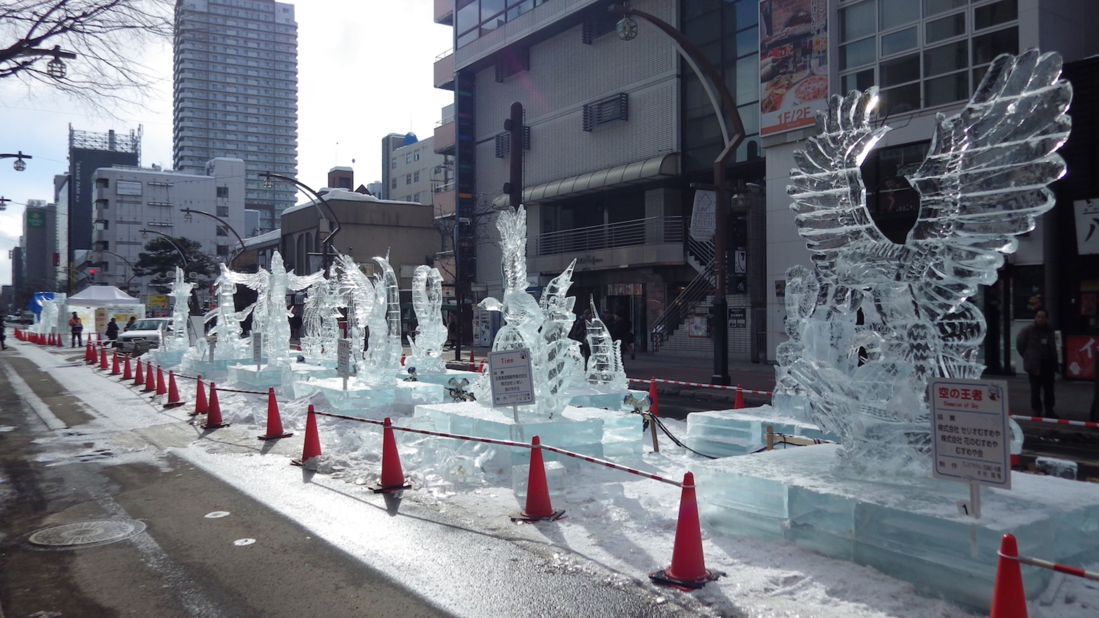 Susukino Site in Sapporo snow festival