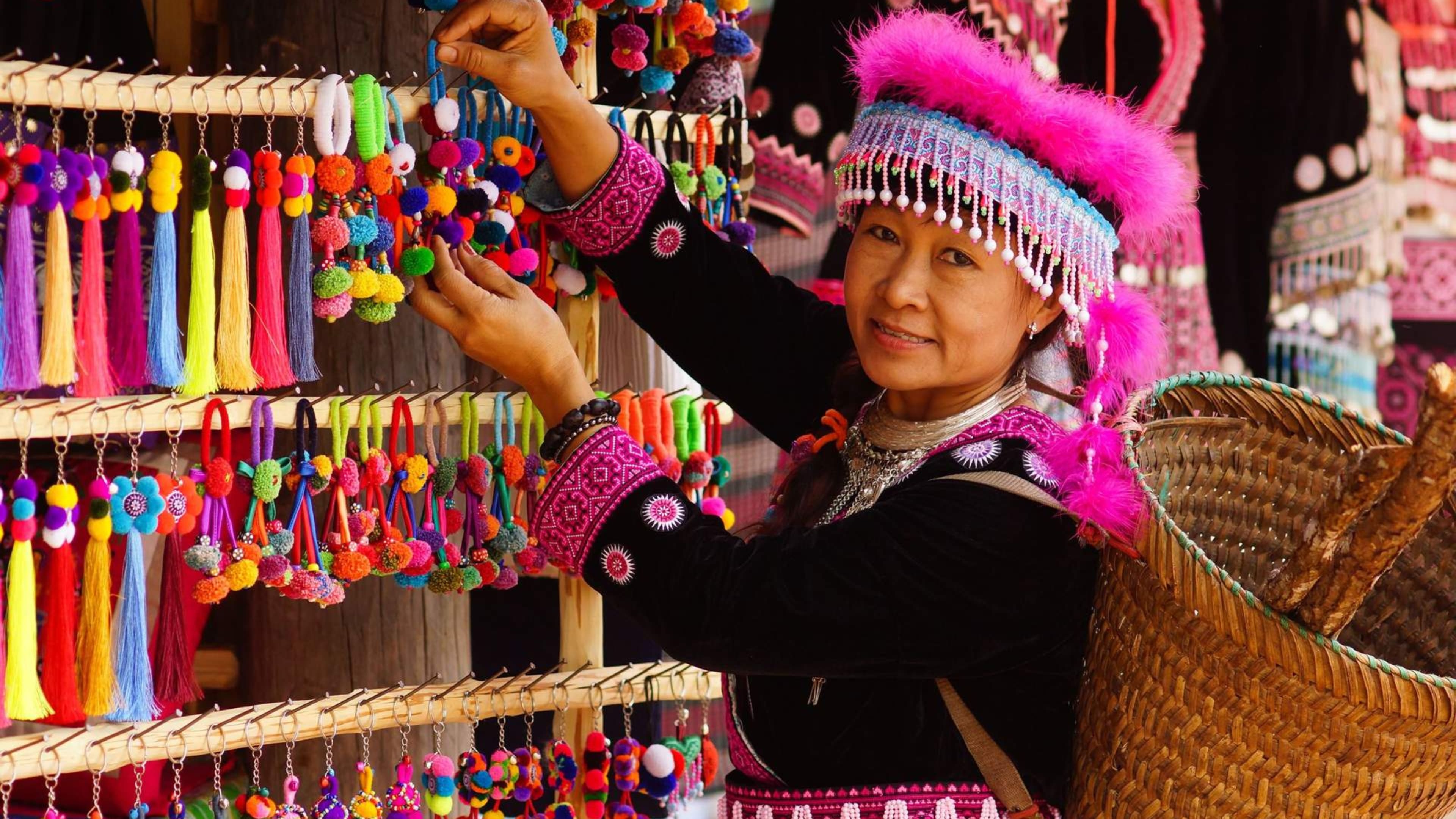 Hill Tribe Handicrafts are things to buy in thailand