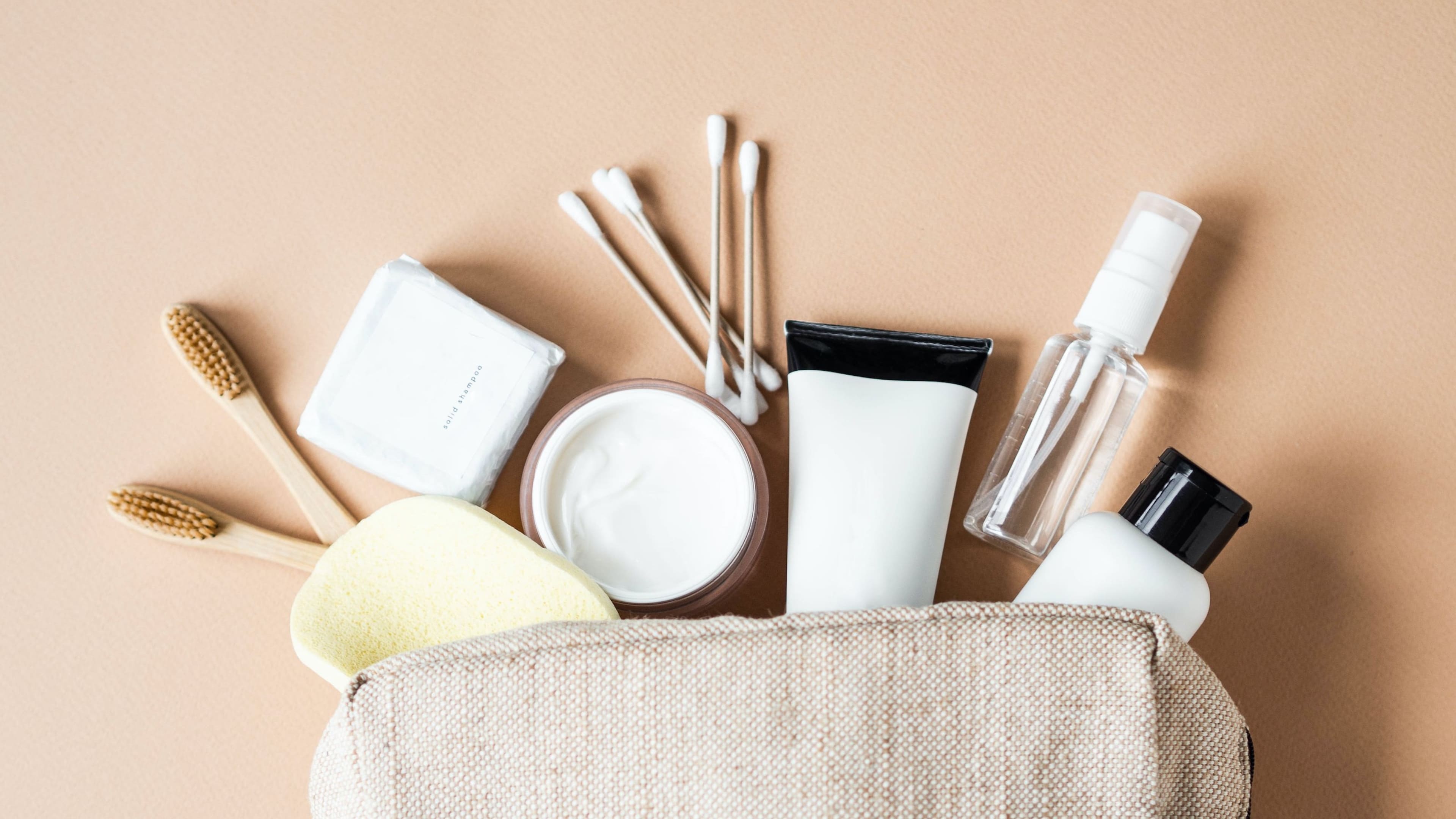 Toiletries and Personal Items are what to pack for japan