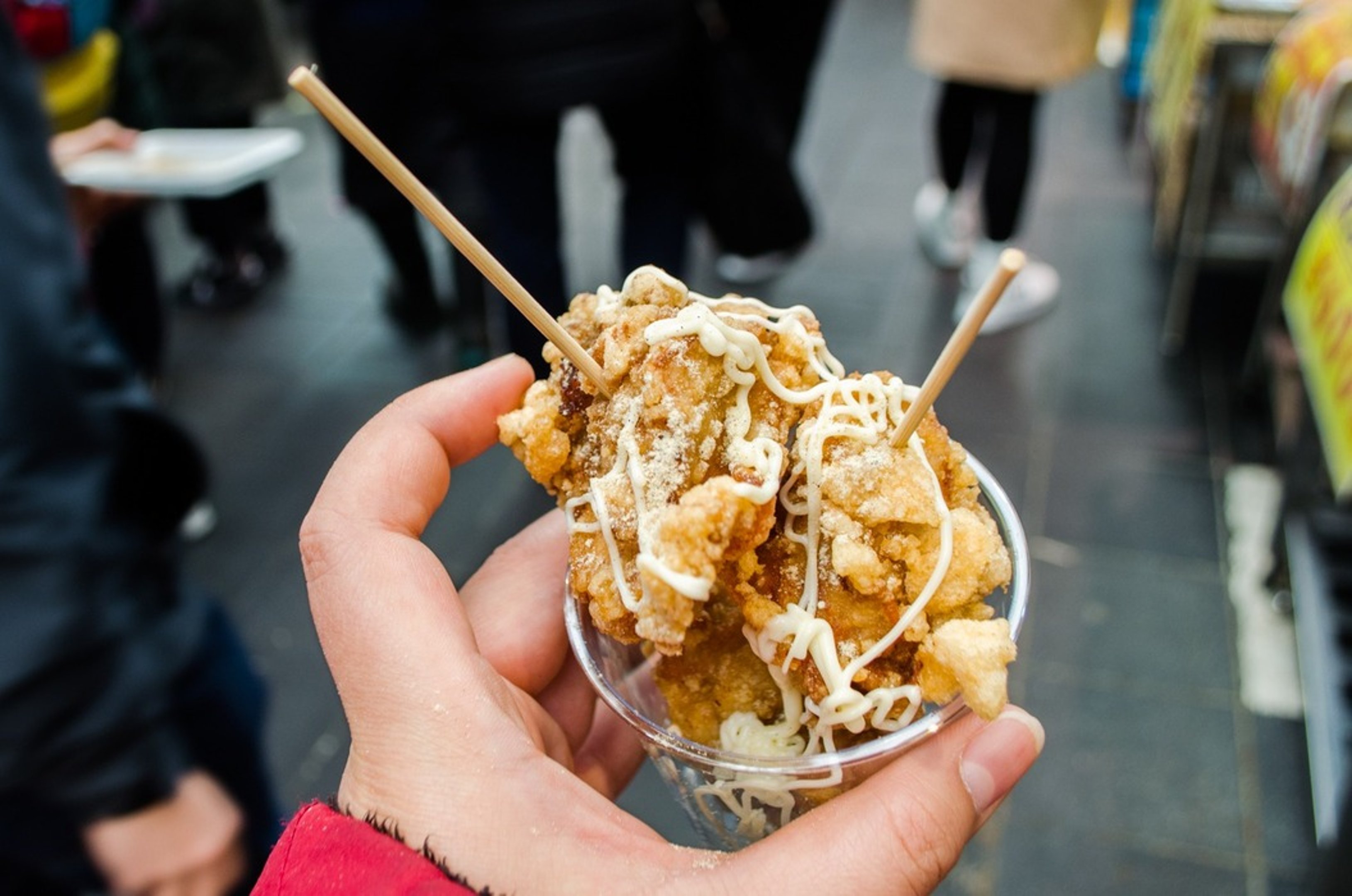 Karaage is among the japanese street foods in tokyo