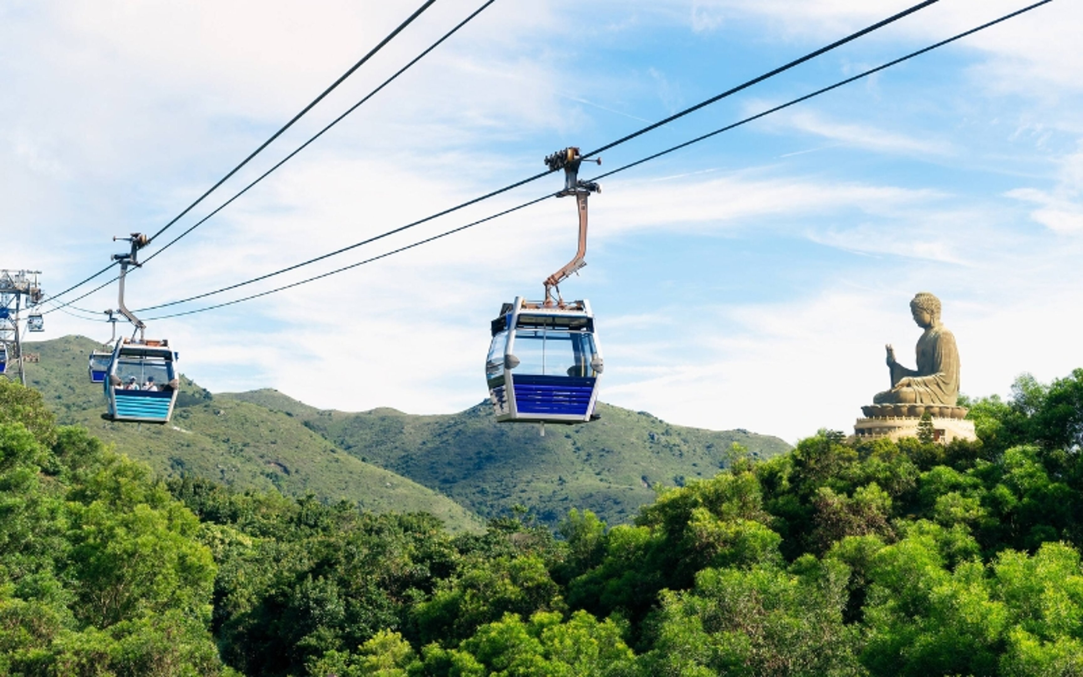 try Ngong Ping 360 cable car on your hong kong itinerary for 3 days