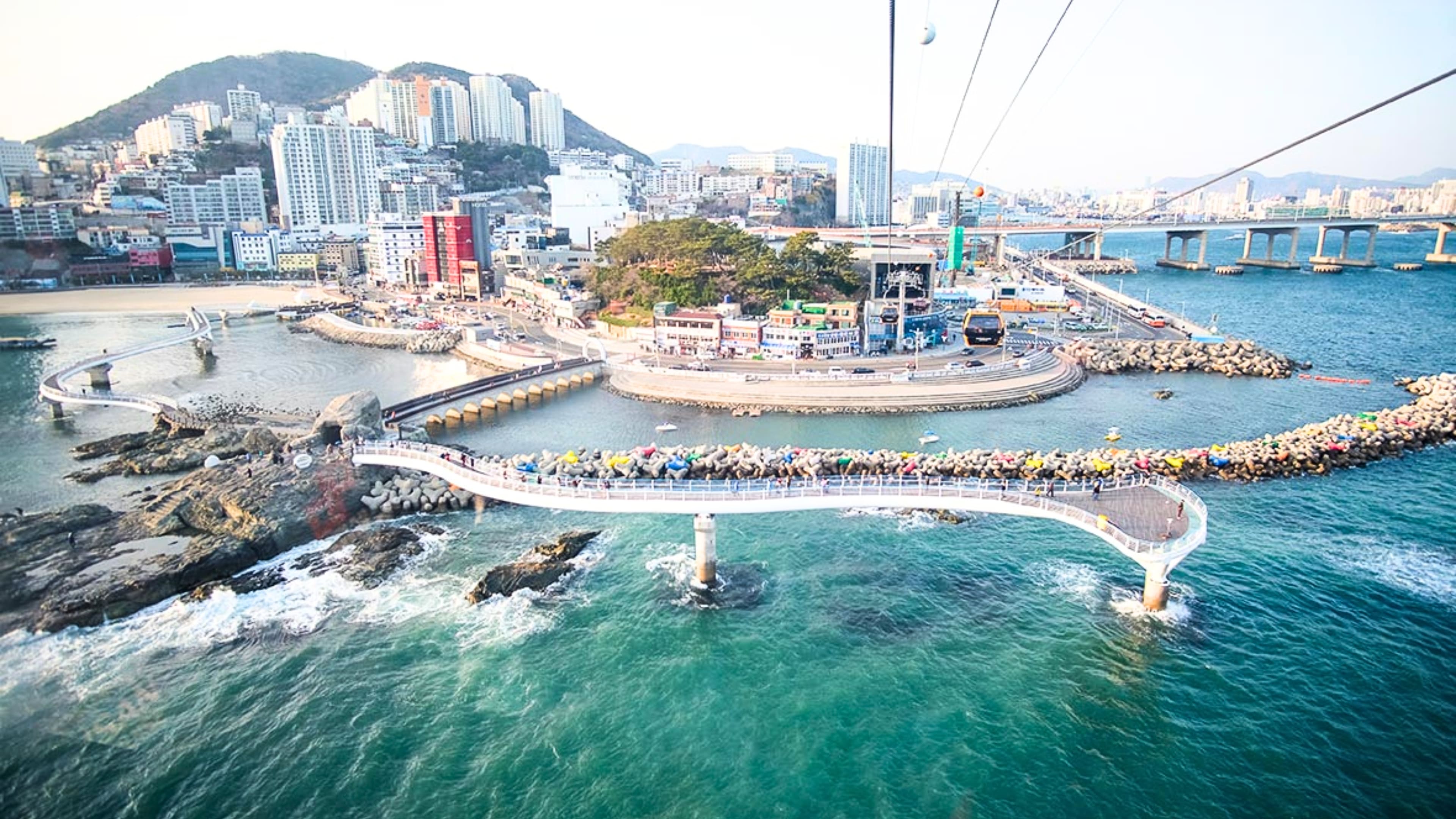 Songdo Beach is one of the beautiful beaches in south korea