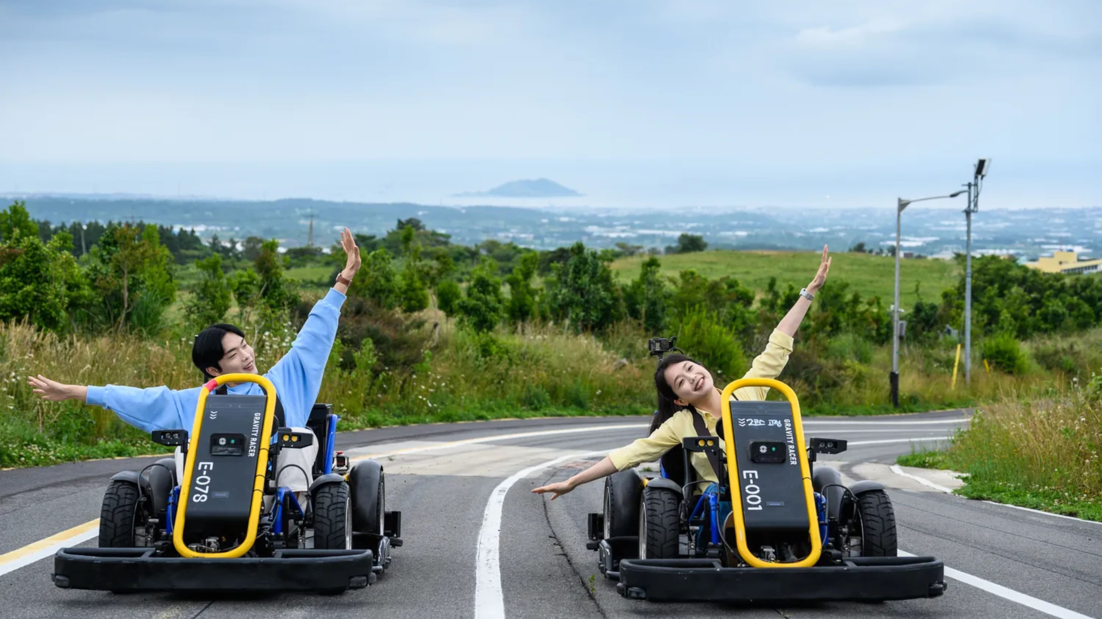 best thing to do in jeju is Kart Racing at 9.81 Park