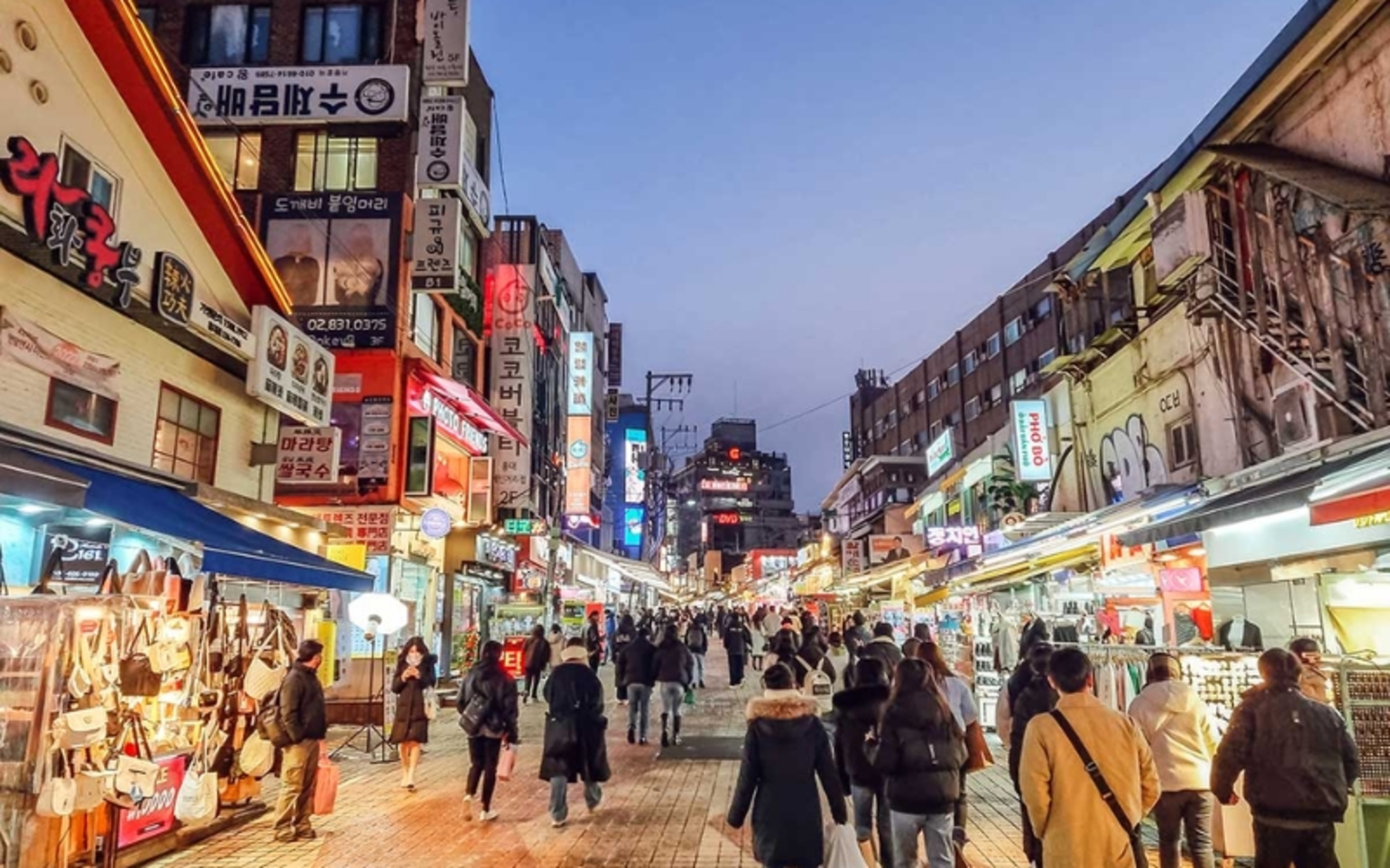 Hongdae is where to stay in seoul korea