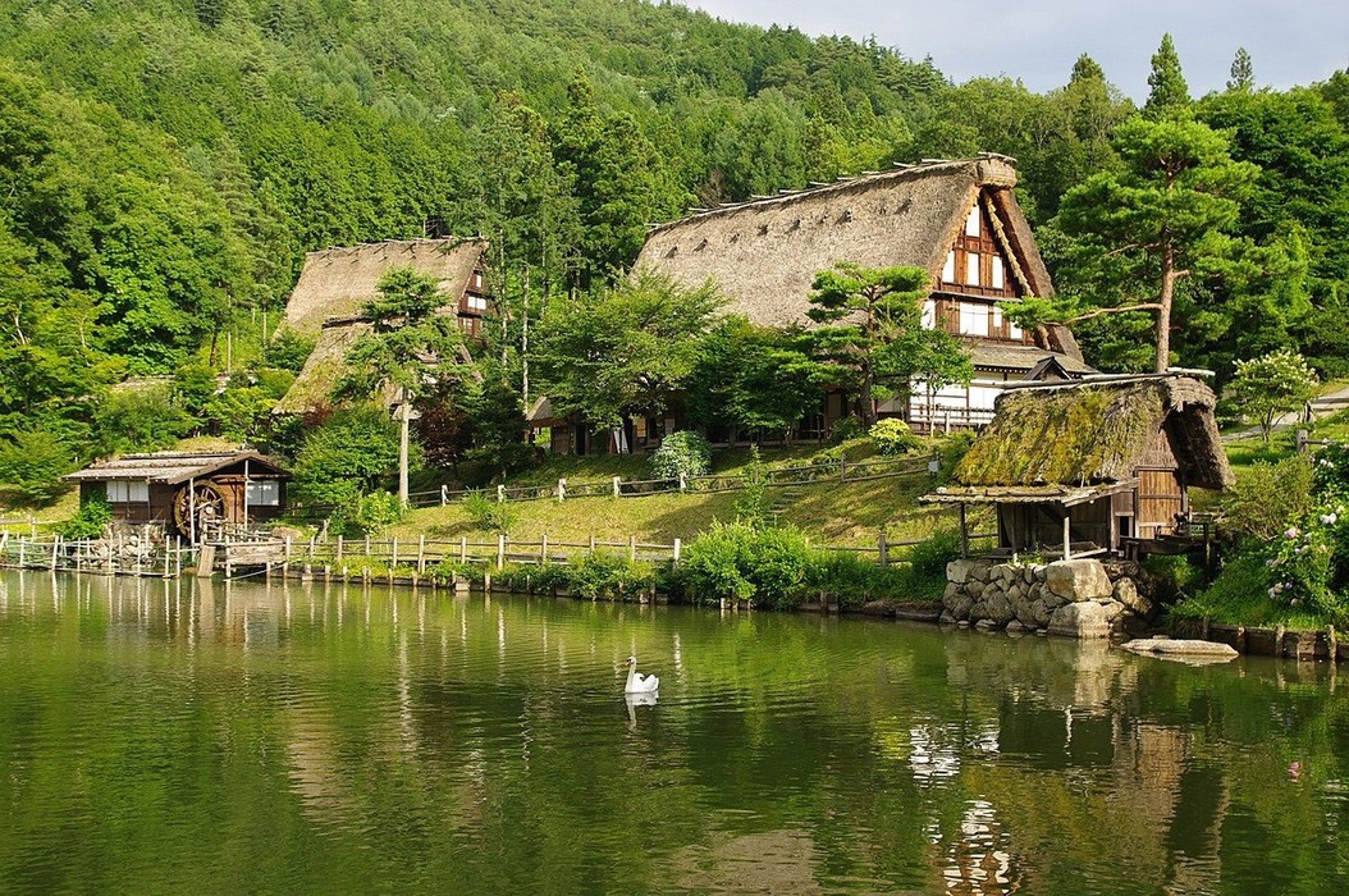 itinerary for 10 days in japan - visit Hida Folk Village