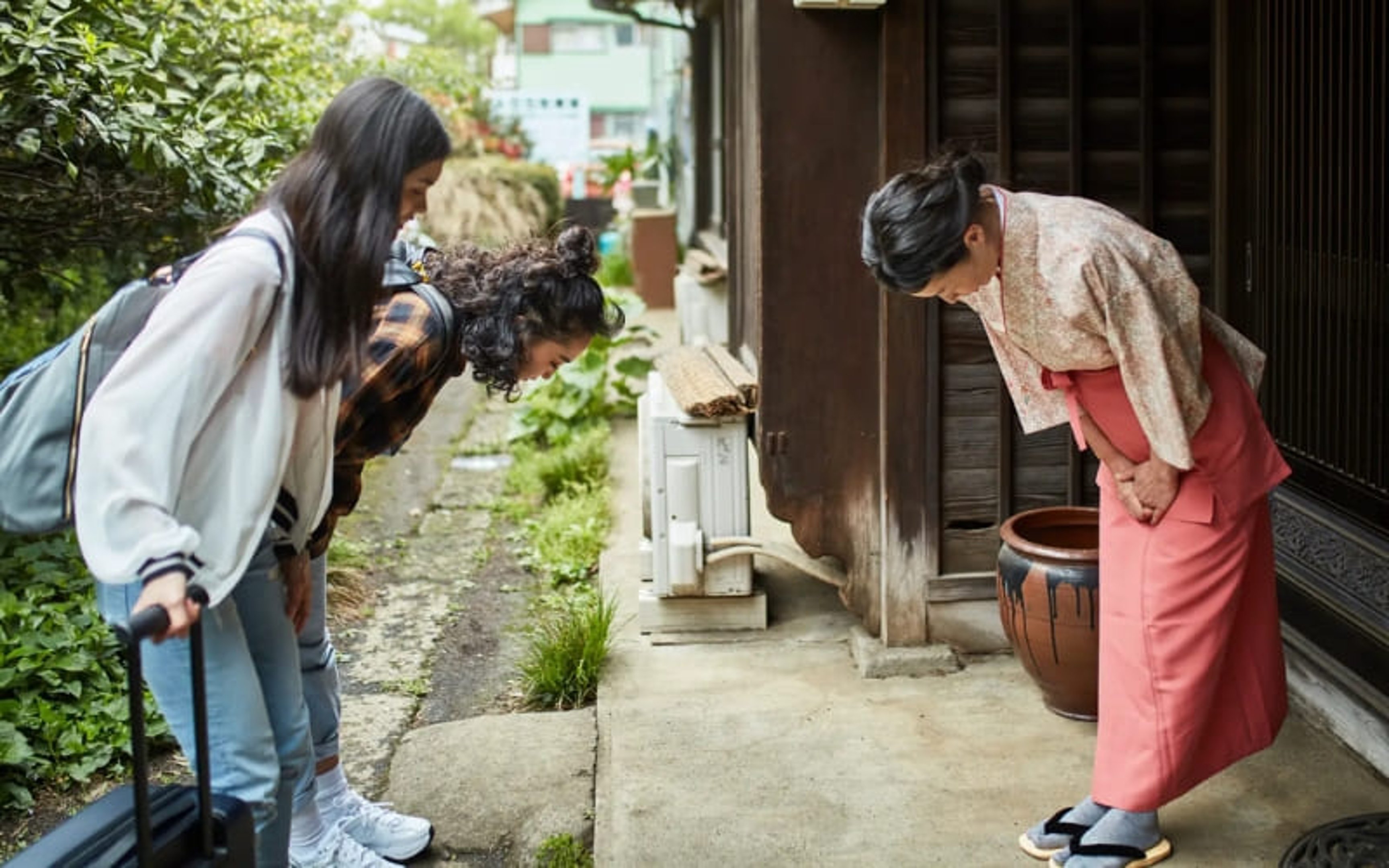 Bowing is one of the important things to know before traveling to Japan