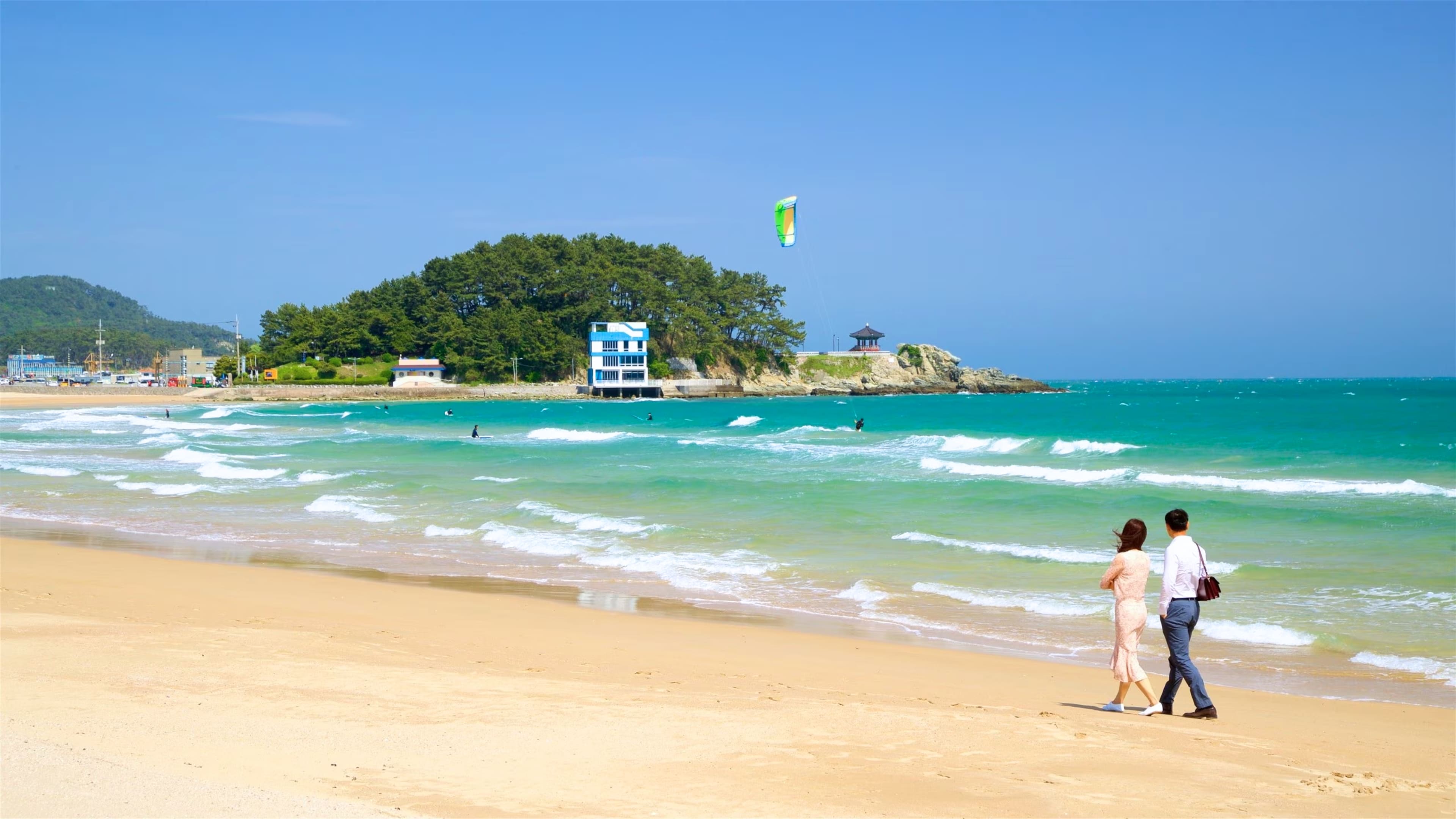 Songjeong Beach in south korea