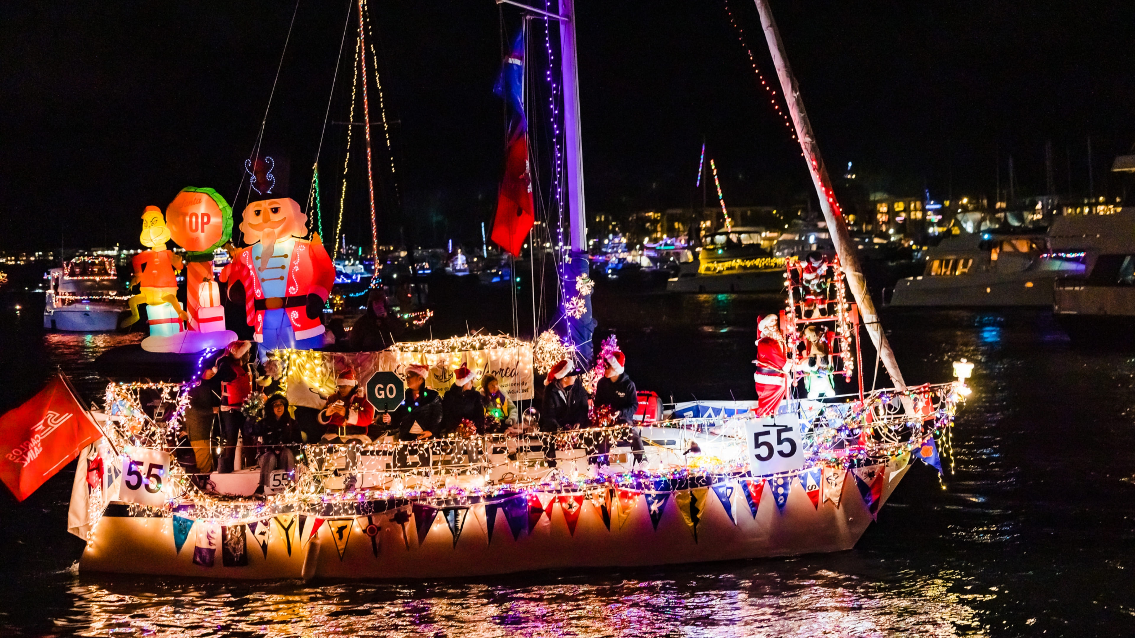 los angeles christmas events​ - Marina del Rey Holiday Boat Parade