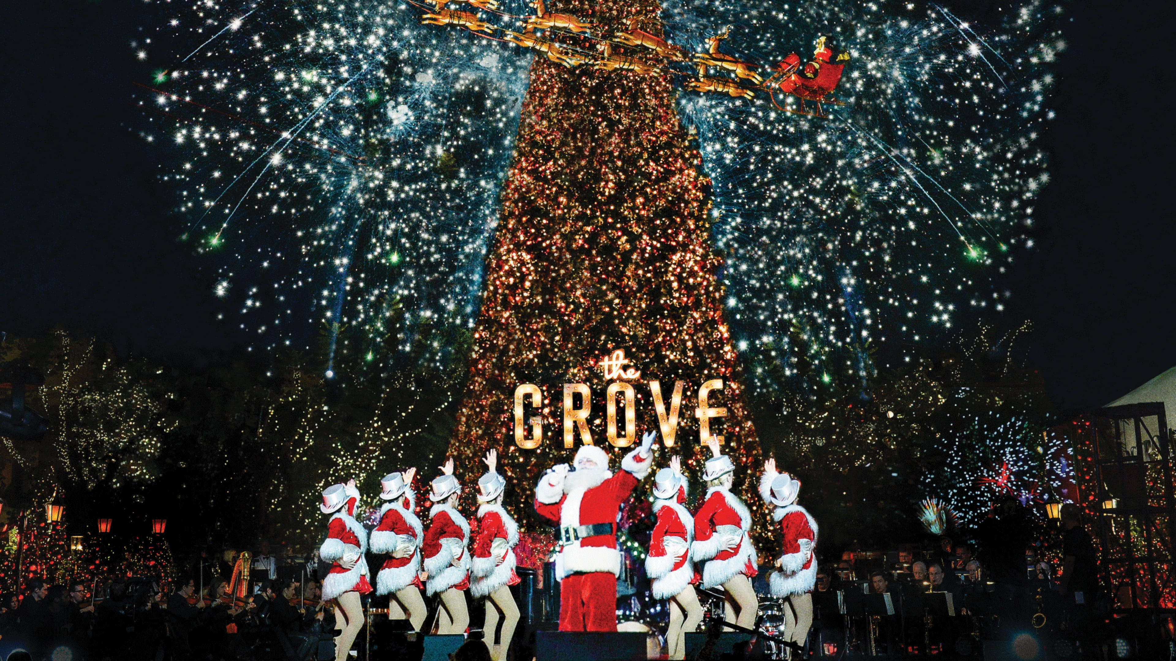 los angeles christmas events​ - Christmas Tree Lighting Ceremony at the Grove