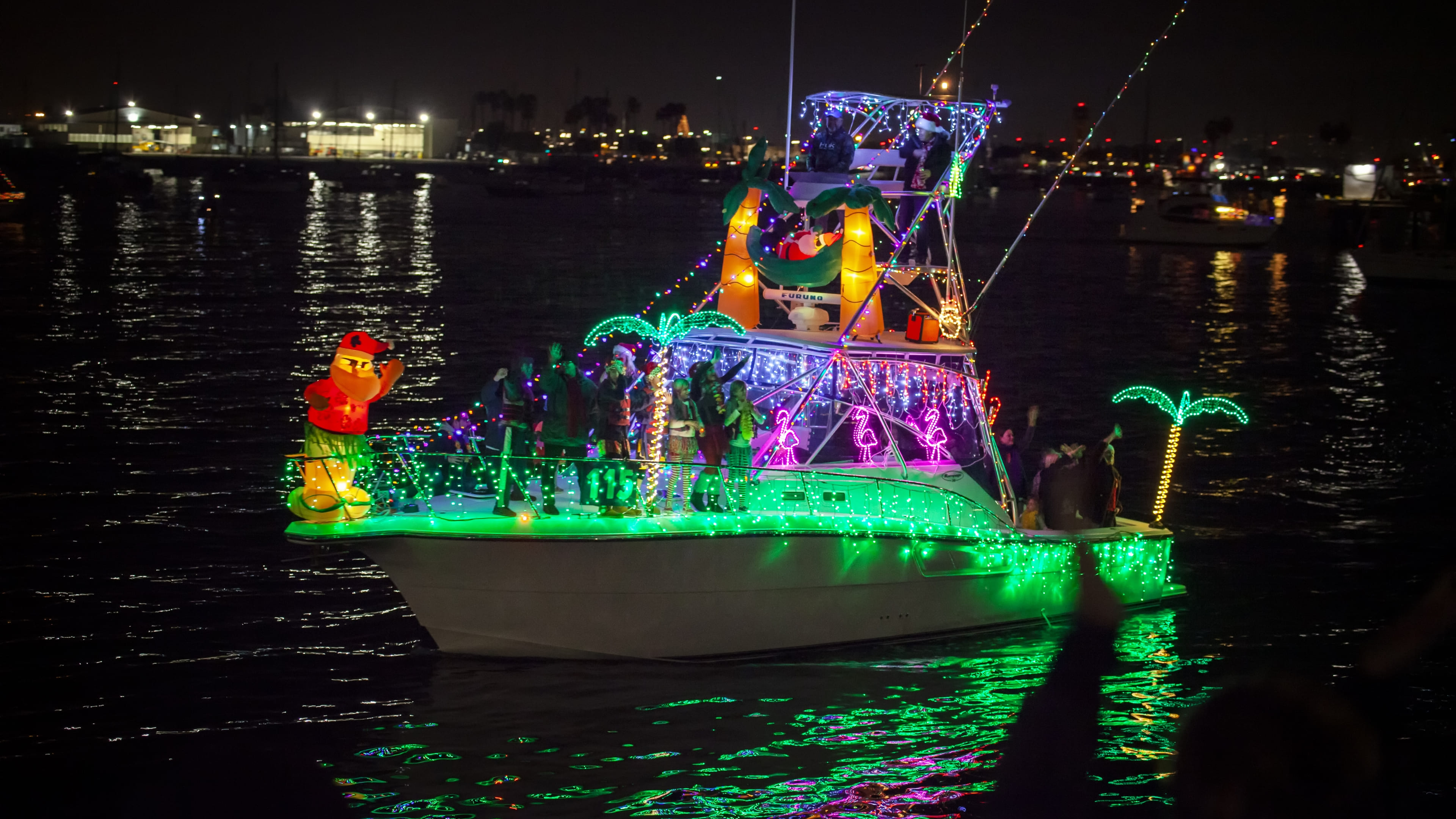 holiday events in san diego - san diego bay parade of lights