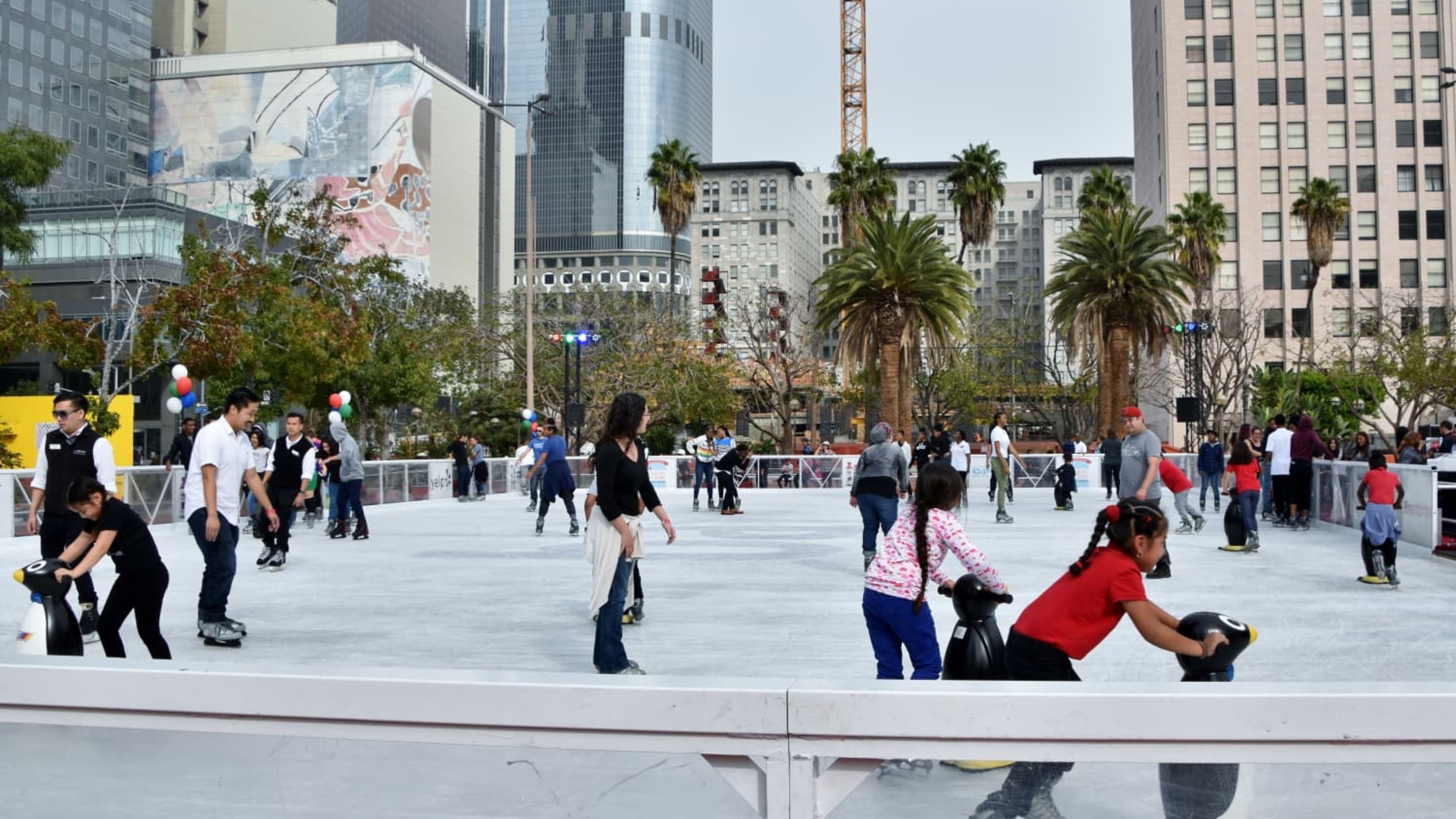 los angeles christmas events​ - Pershing Square Holiday Ice Rink