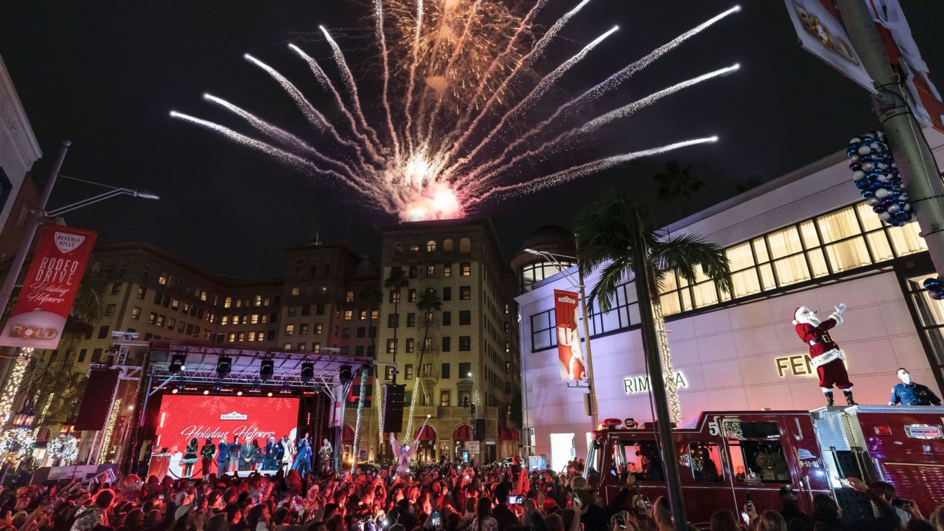 christmas events in los angeles​ - Rodeo Drive Holiday Lighting Celebration